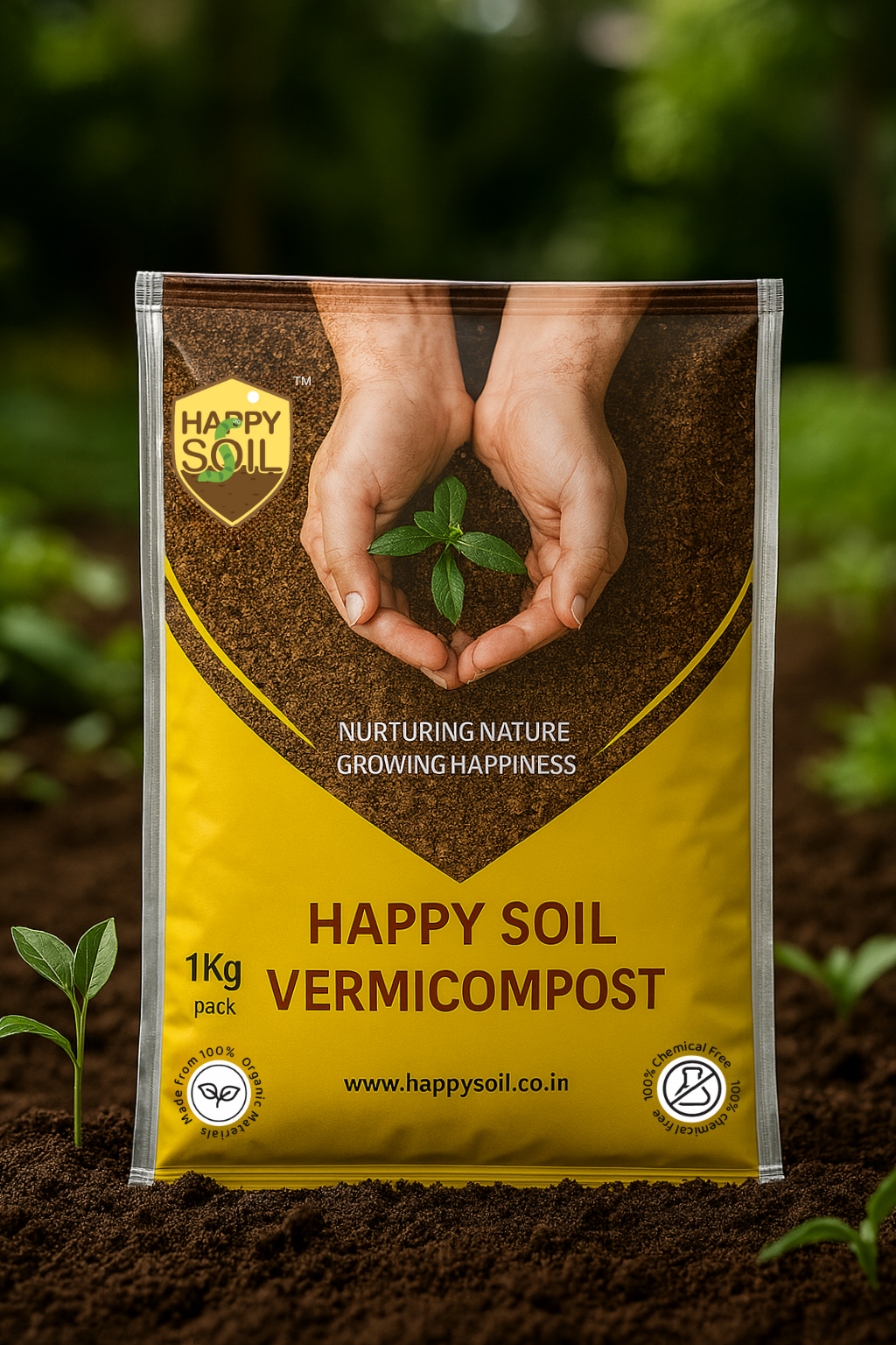 Happy Soil 1 kg vermicomost